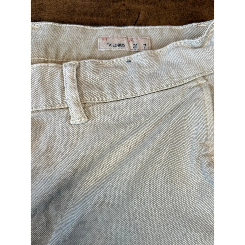 Faherty All Day Shorts Mens 35 Khaki Tan Hybrid Board Shorts 7 Inch Inseam